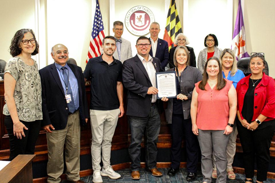 The Talbot County Council issued a proclamation on August 26, 2025, recognizing August as Children’s Eye Health and Safety Month with the Talbot County Health Department, Global Vision 2020, and local ophthalmologists and optometrists.