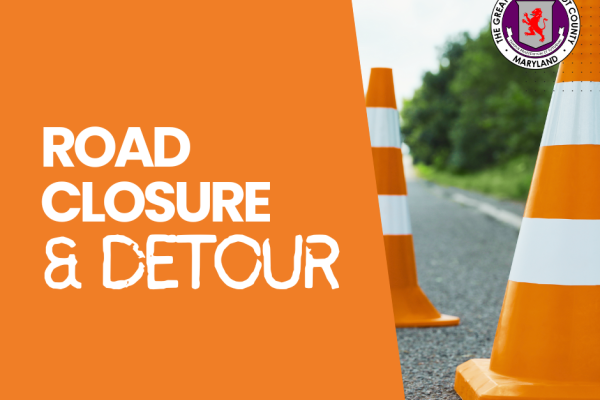 Airport Road Closing for Road Work